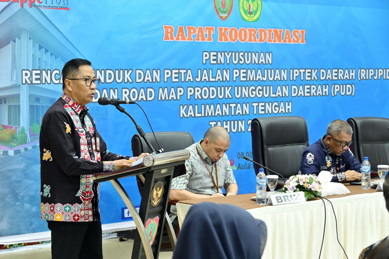 Bapperida Provinsi Kalteng Gelar Rakor RIPJIP dan Road Map PUD