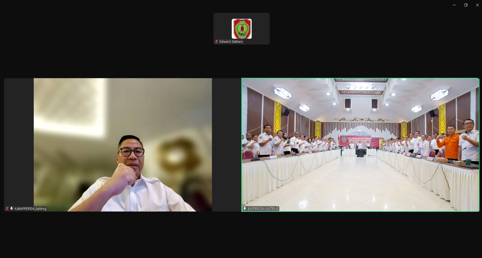 BAPPERIDA Prov. Kalteng Gelar Forum Gabungan Perangkat Daerah Prov. Kalteng 2025