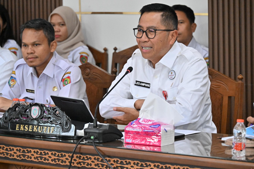 Leonard S. Ampung Tegaskan Komitmen Bapperida Dorong Pembangunan Berbasis Potensi Lokal