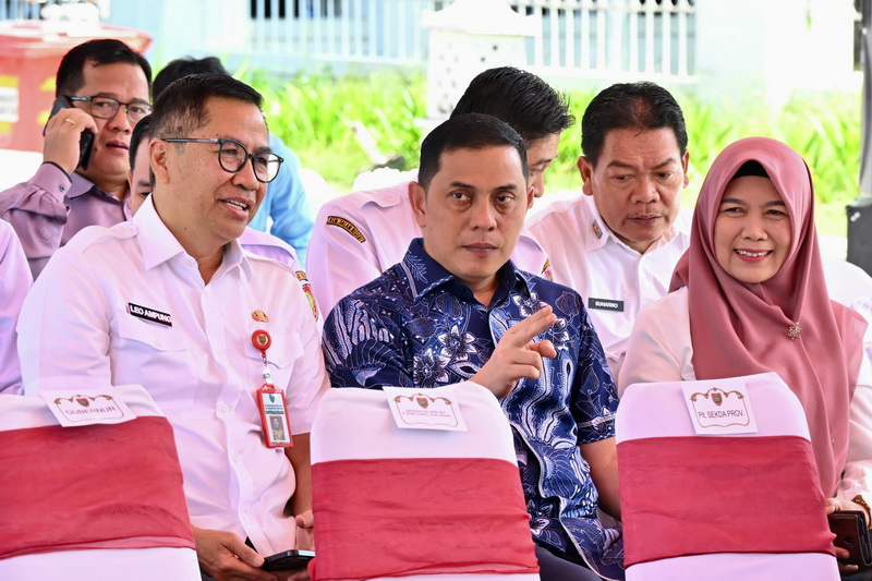 Kepala BAPPERIDA Prov. Kalteng mengikuti Kegiatan Pelepasan Mudik Gratis oleh Pemprov Kalteng
