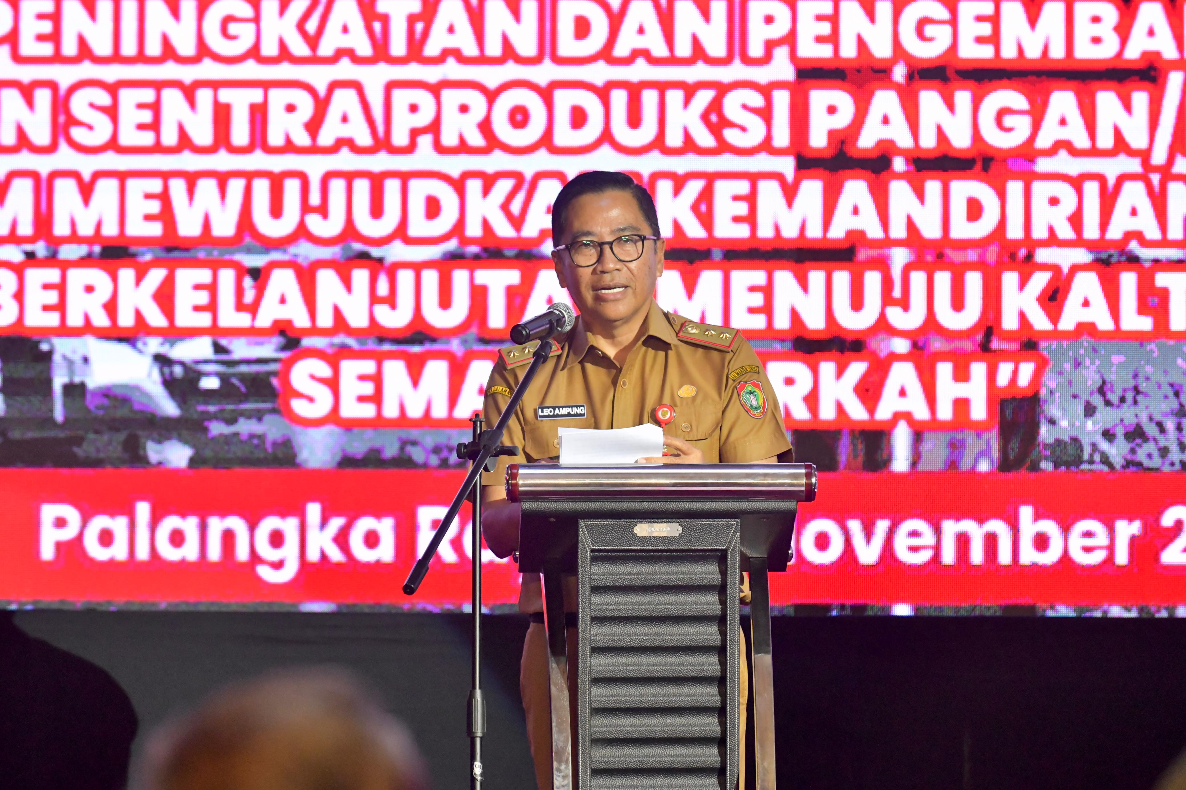 Bappedalitbang Prov. Kalteng Gelar Seminar Ketahanan Pangan 